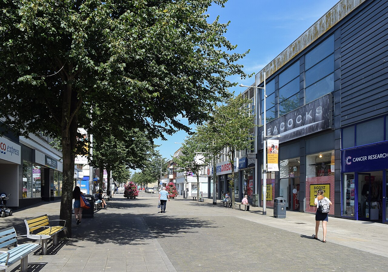 A photo of Lowestoft Town Centre